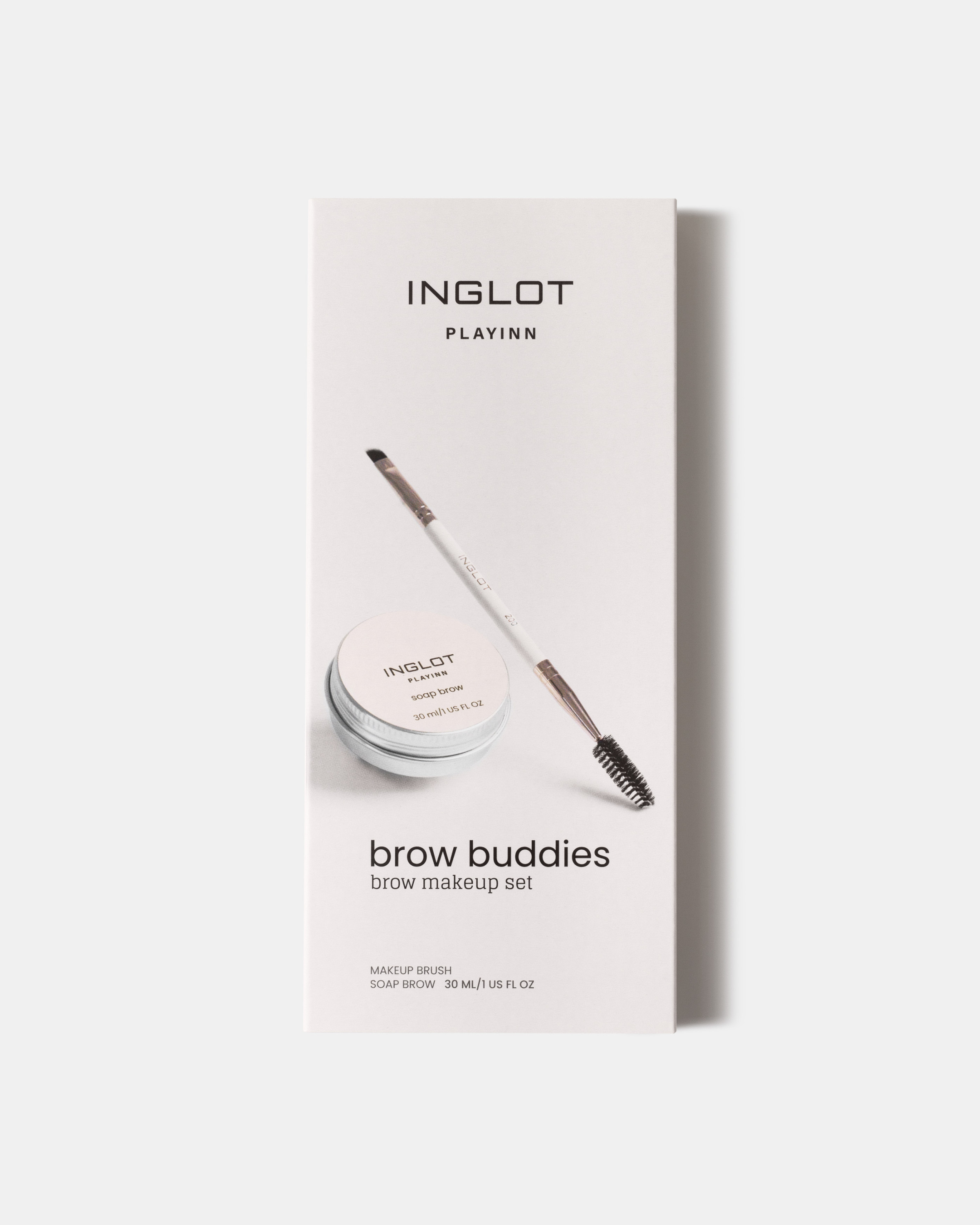 INGLOT PLAYINN BROW BUDDIES BROW Makeup Set