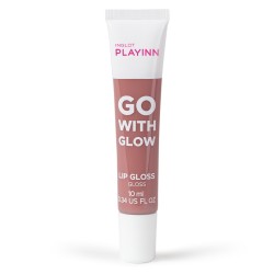 INGLOT PLAYINN GO WITH GLOW LIP GLOSS GO WITH PINK 23