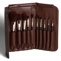 Brush set in a case (Chocolate)