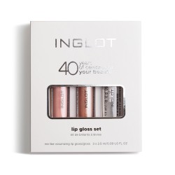 INGLOT 40 YEARS OF CELEBRATING YOUR BEAUTY LIP GLOSS SET