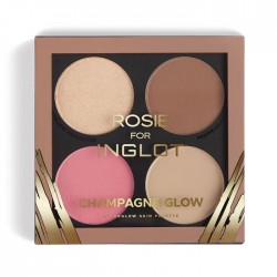 ROSIE FOR INGLOT CHAMPAGNE GLOW AFTERGLOW SKIN PALETTE