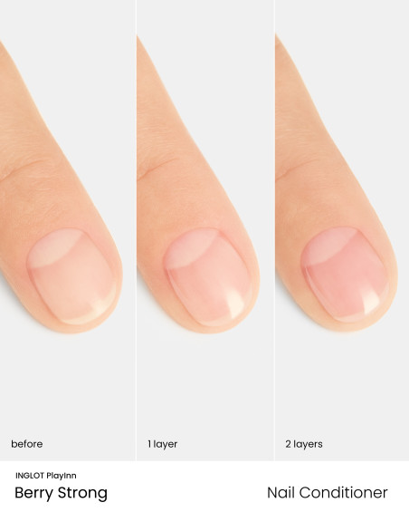 INGLOT PLAYINN Berry Strong Nail Conditioner