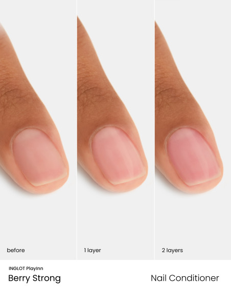 INGLOT PLAYINN Berry Strong Nail Conditioner